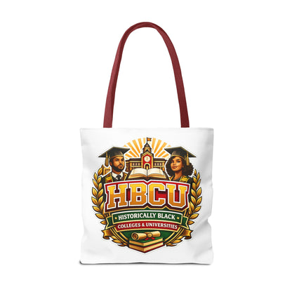 HBCU Crest Tote Bag — Historically Black Colleges & Universities Graduation Tote