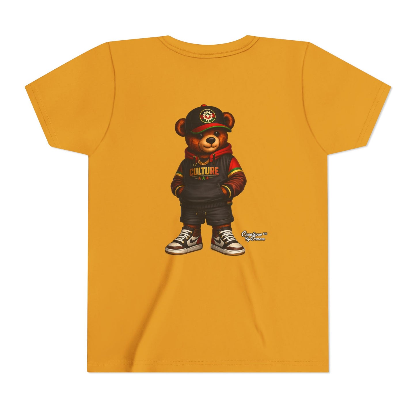 Youth Tee — Urban Bear "Culture" Graphic