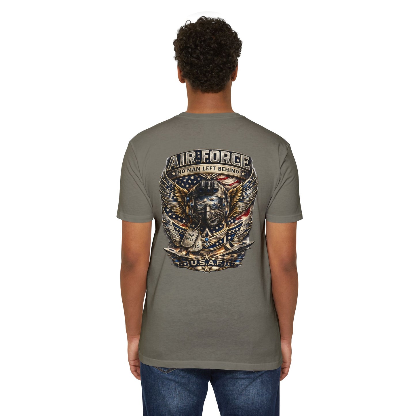 Air Force "No Man Left Behind" Graphic T-Shirt
