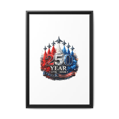 Matte Canvas, Framed (Multi-color)