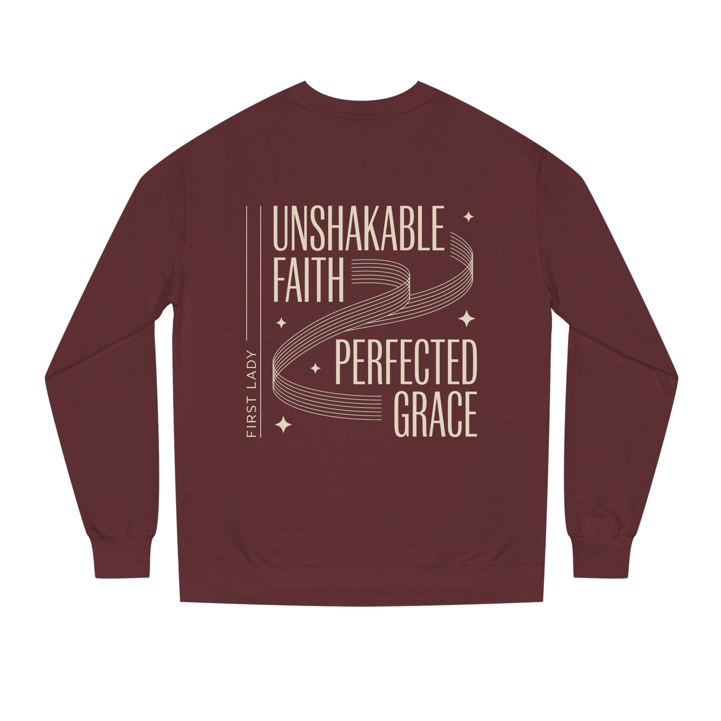Unshakable Faith, Perfected Grace Sweatshirt