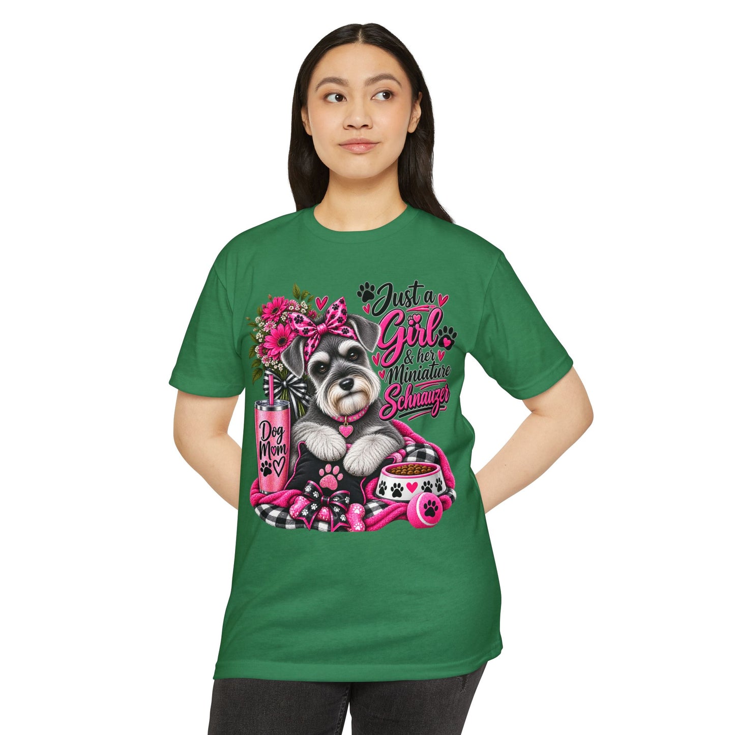 Just a Girl & Her Miniature Schnauzer T-Shirt