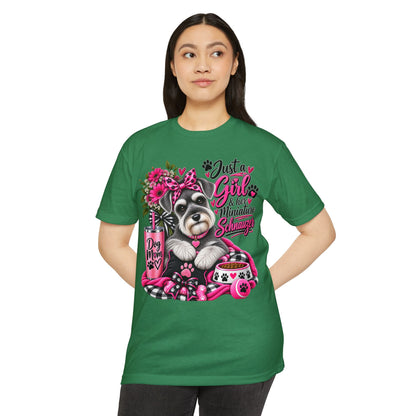 Just a Girl & Her Miniature Schnauzer T-Shirt