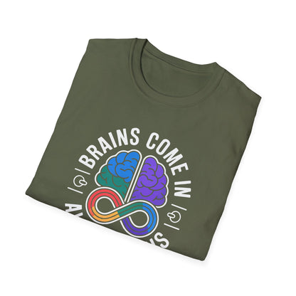 Brains Come in All Patterns T-Shirt