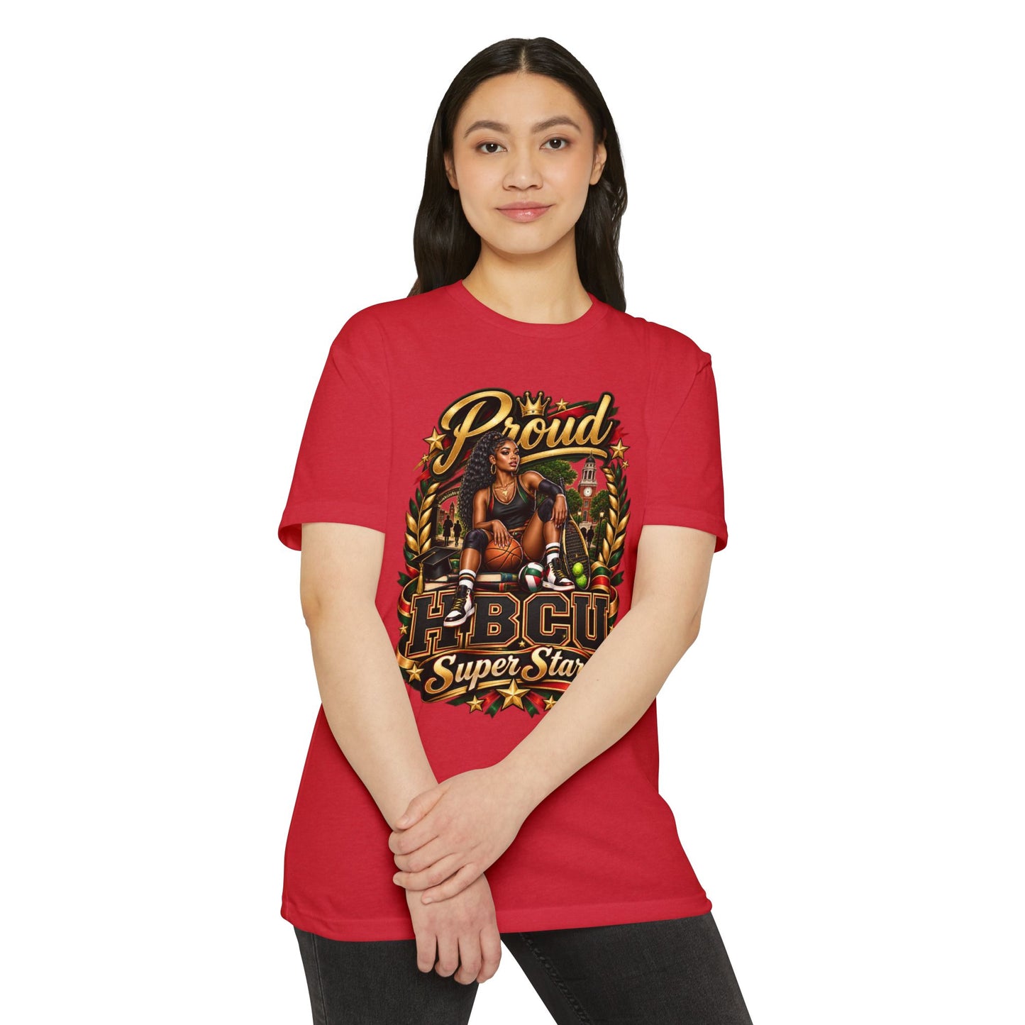 HBCU Proud T-Shirt — "Proud HBCU Super Star" Graphic Tee