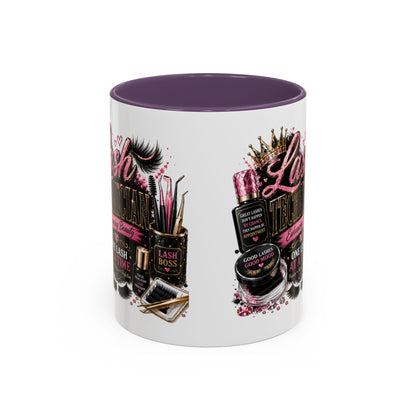 Lash Technician Coffee Mug — "Lash Technician: One Lash at a Time" Accent Mug