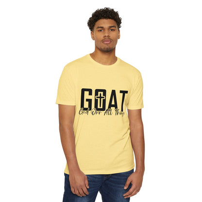 GOAT "God Over All Things" T-Shirt - Christian Faith Tee