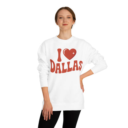 I Heart Dallas Crewneck Sweatshirt