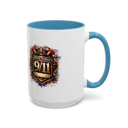 Never Forget 9/11 Memorial Coffee Mug