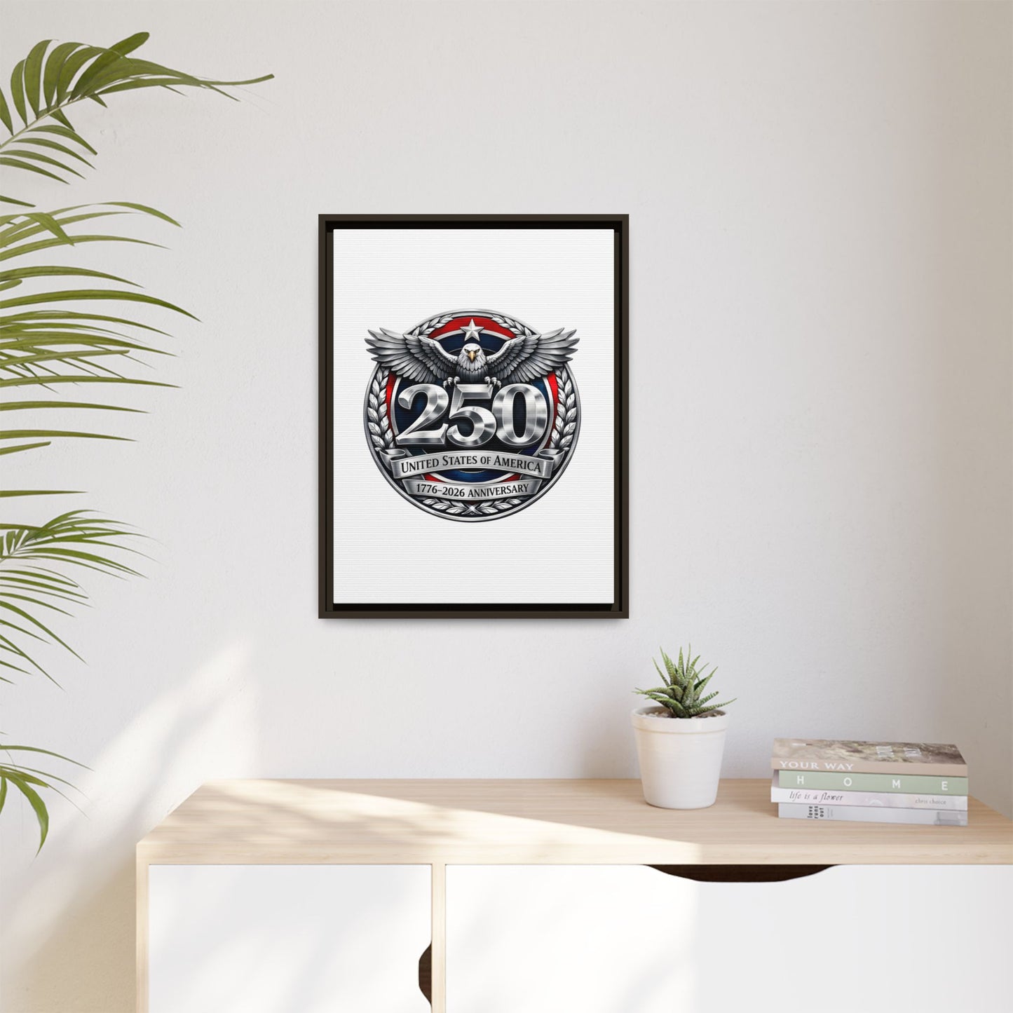 Matte Canvas, Framed (Multi-color)