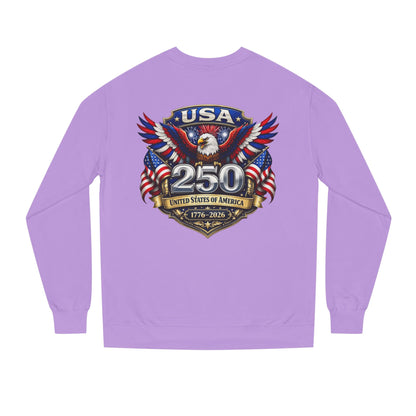 USA 250th Anniversary Sweatshirt — Patriotic Eagle 1776–2026 Crewneck