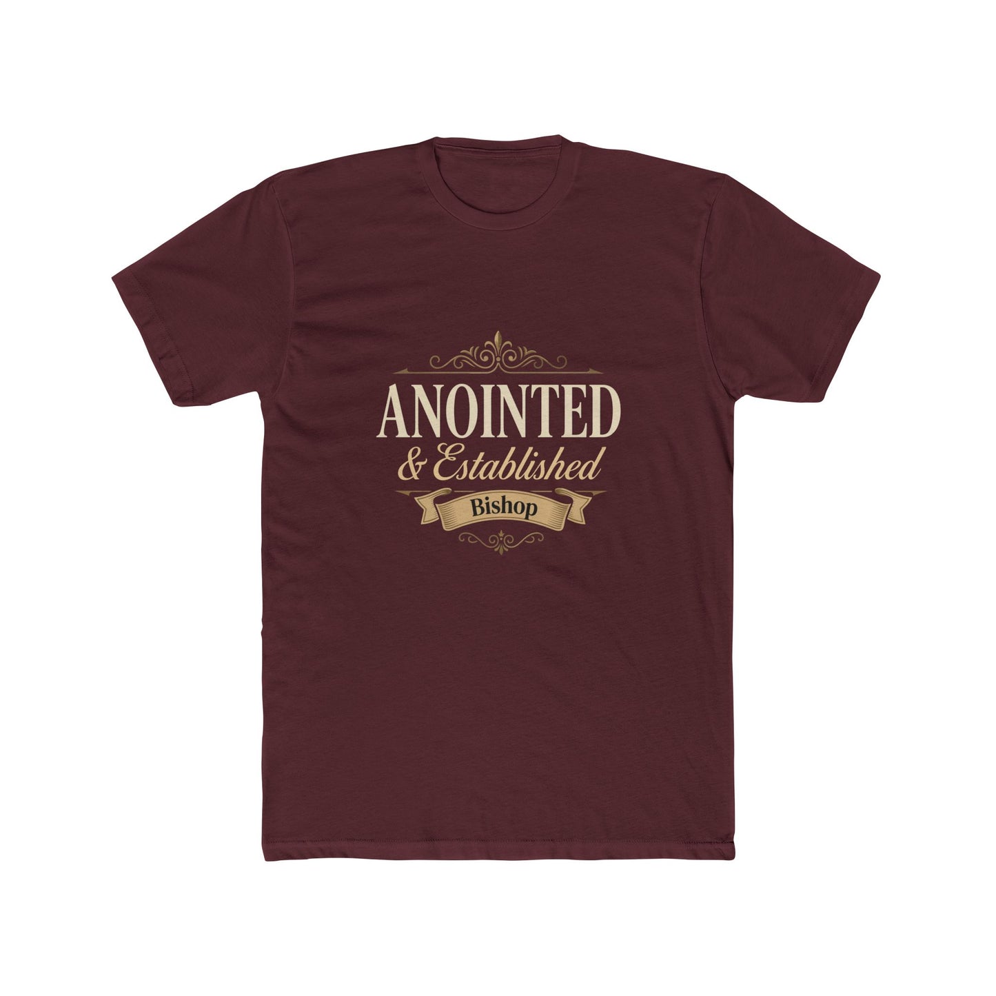 Anointed & Established Bishop T-Shirt — Christian Ministry Tee
