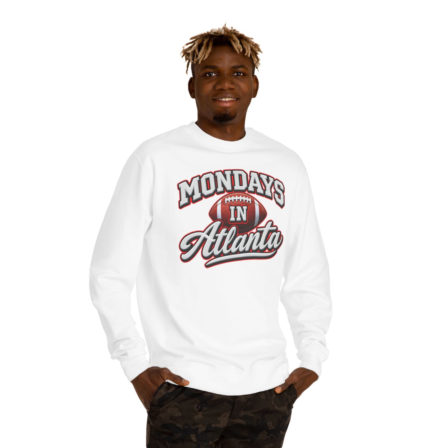 Mondays in Atlanta Football Sweatshirt