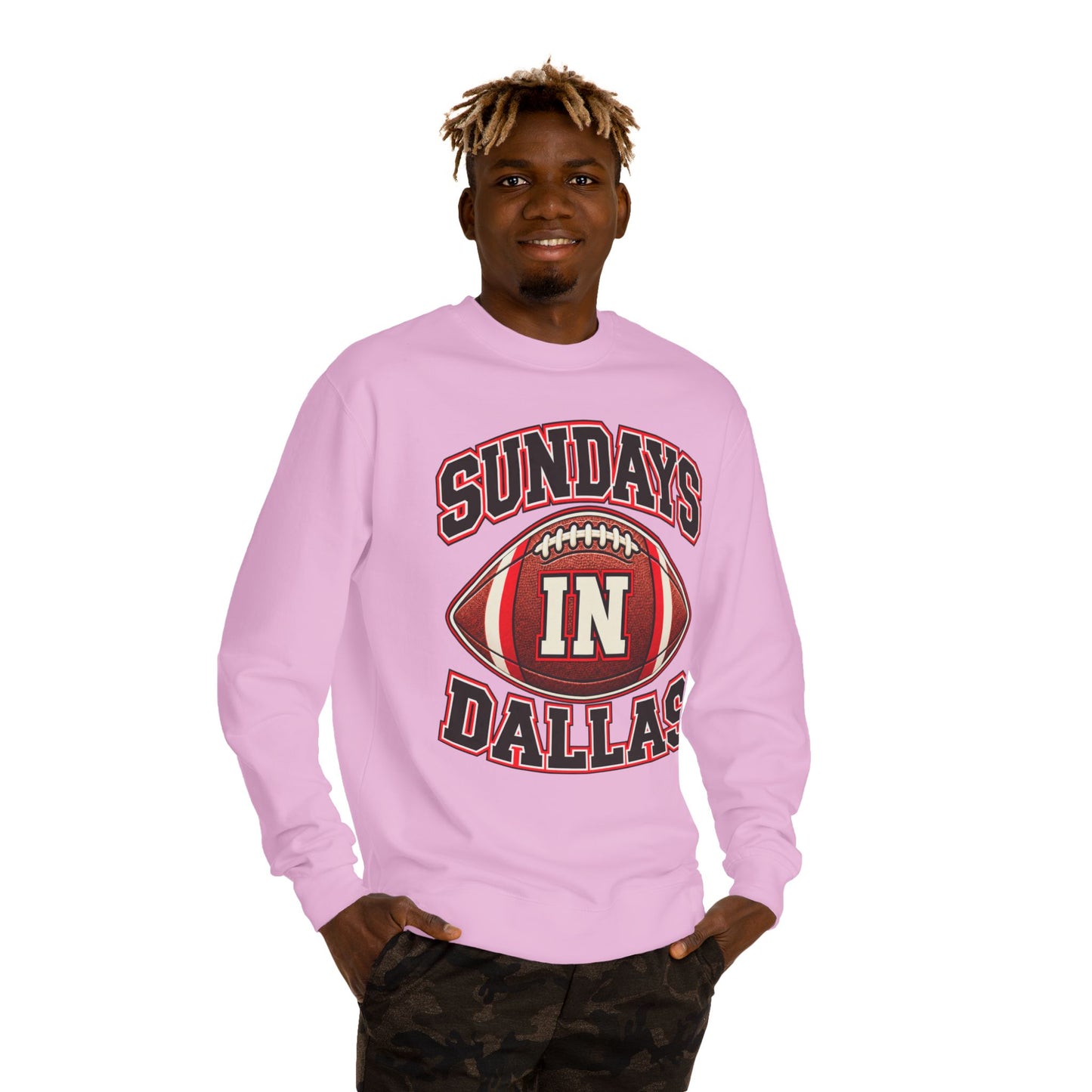 Sundays in Dallas Football Sweatshirt