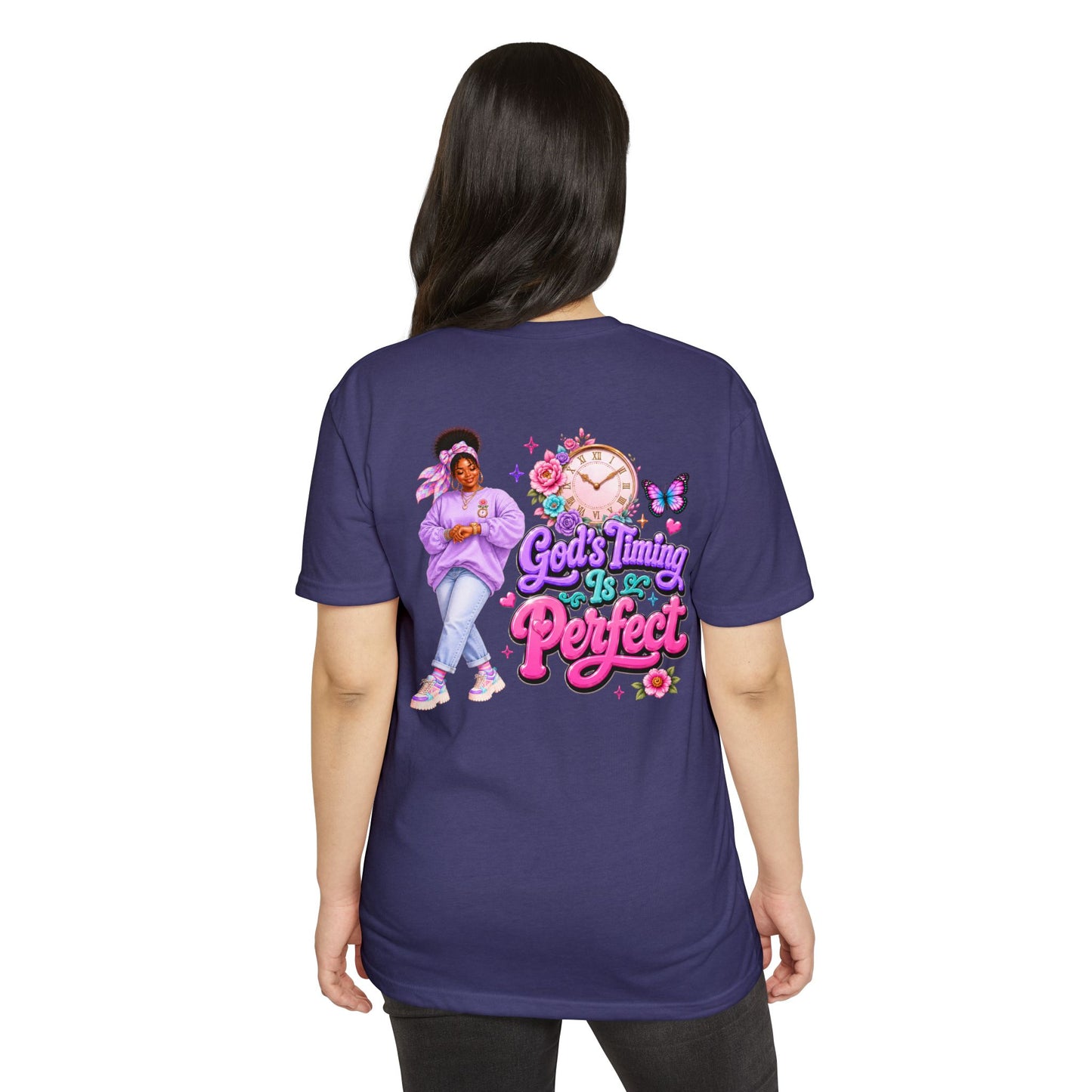 God's Timing Is Perfect T-Shirt — Faith-Inspired Inspirational Tee