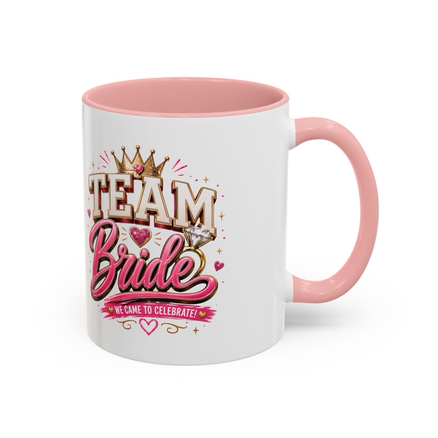 Team Bride Coffee Mug — 'Team Bride' Bachelorette Accent Mug (11/15oz)
