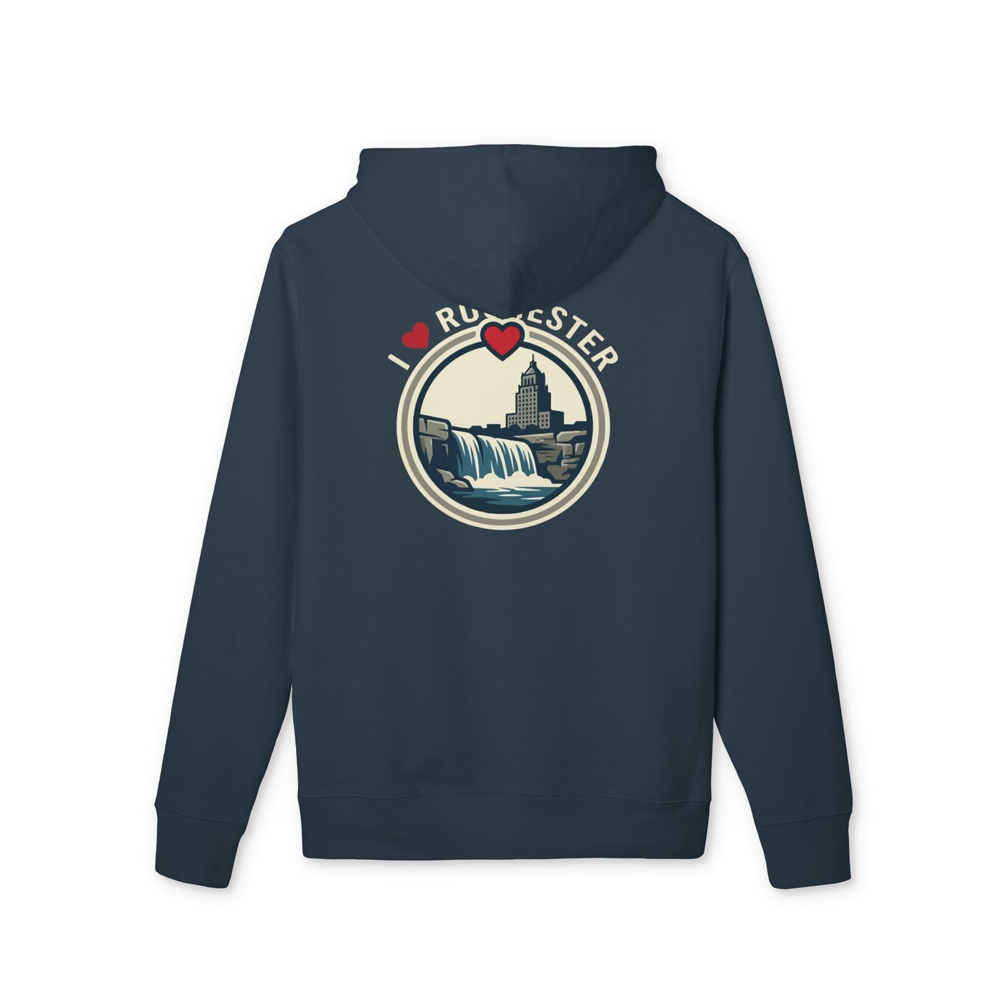 Rochester Retro Waterfall Hoodie — I  Rochester Graphic