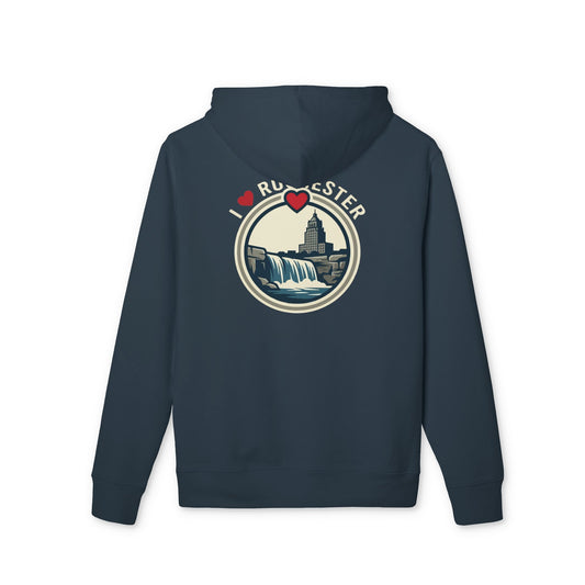 Hoodie — I  Rochester Retro Waterfall Graphic