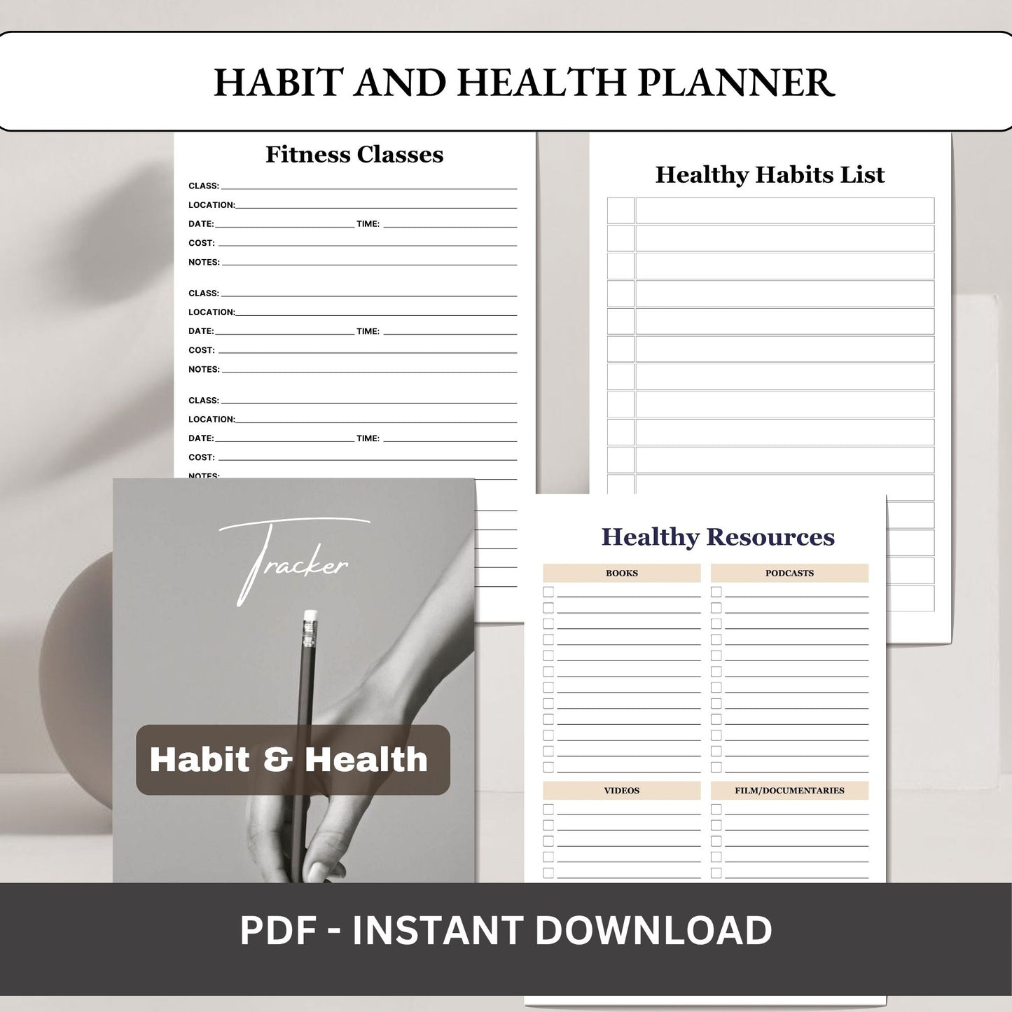 Homeschool Curriculum Planner Printable | Homeschool Lesson Planner | Education Planner | Weekly Lesson Organizer PDF