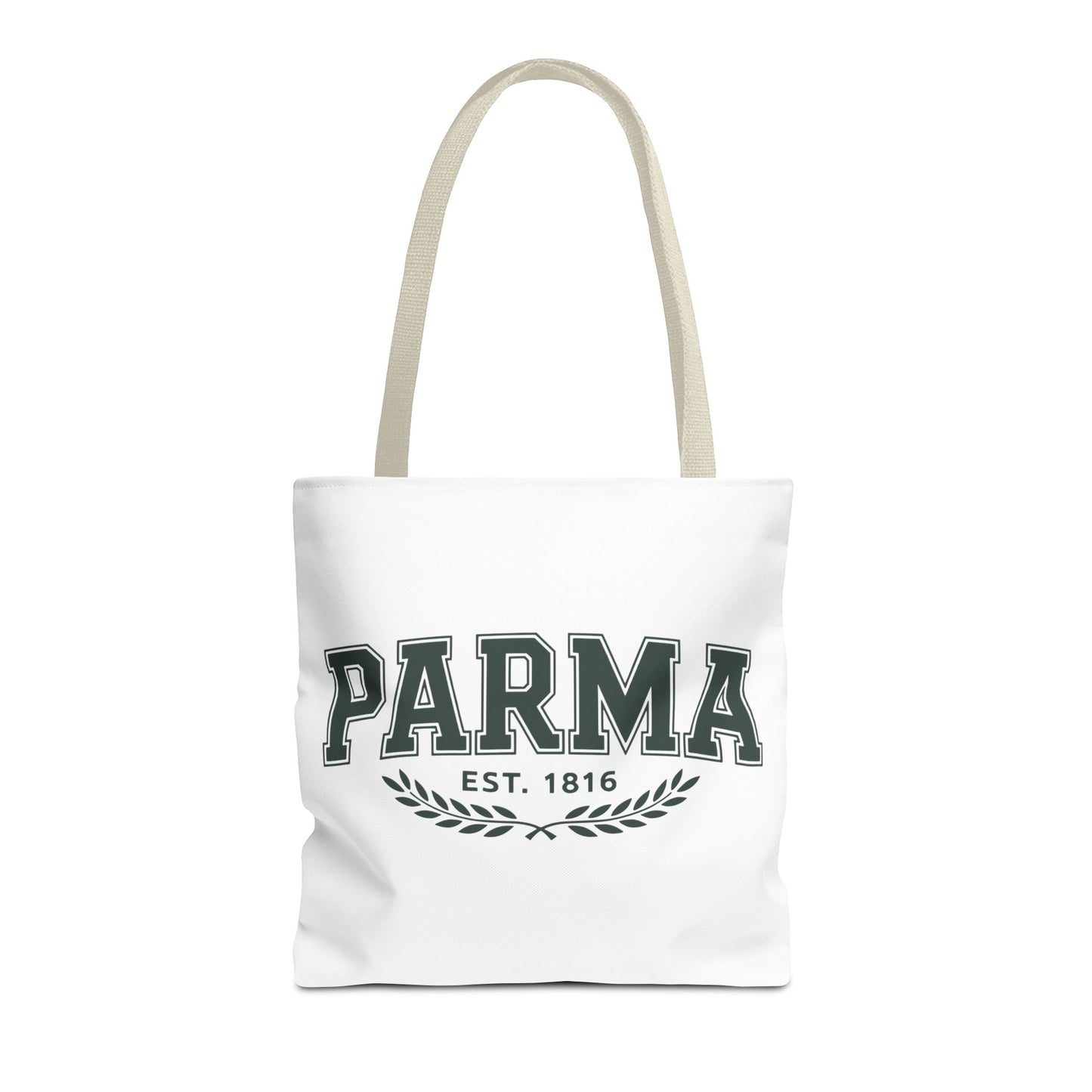 Parma Est. 1816 Tote Bag — Vintage Collegiate Canvas Tote