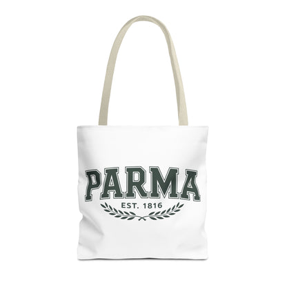 Parma Est. 1816 Tote Bag — Vintage Collegiate Canvas Tote
