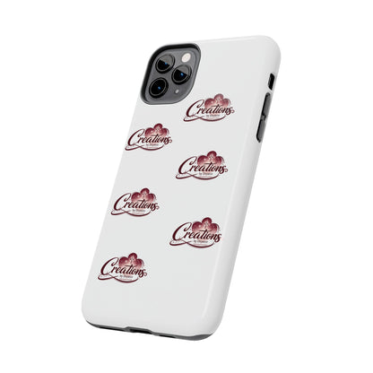 Logo Pattern Tough Phone Case — Creations Repeat Design