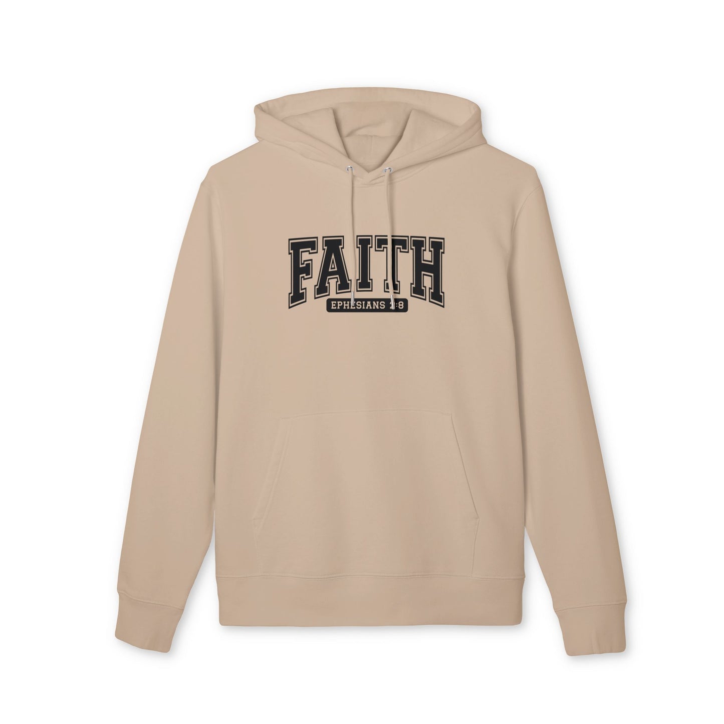 Faith Hoodie - 'Ephesians 2:8' Scriptural Pullover