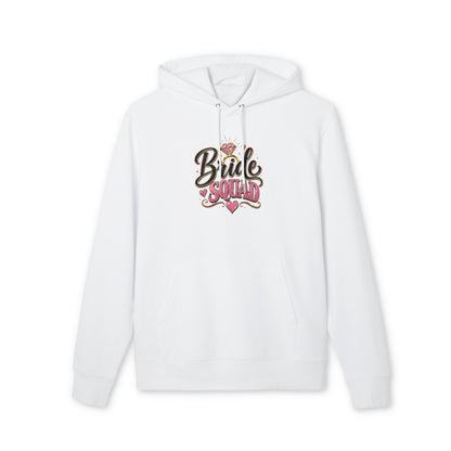 Bride Squad Hoodie — Bachelorette Party Pullover with Pink Diamond Design