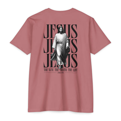 Jesus Graphic T‑Shirt — The Way The Truth The Life Faith Tee