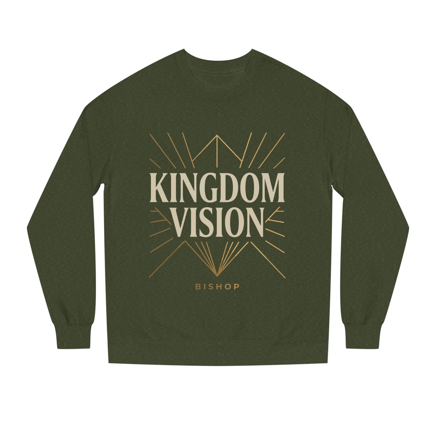 Kingdom Vision Sweatshirt — Faith-Based Inspirational Crewneck
