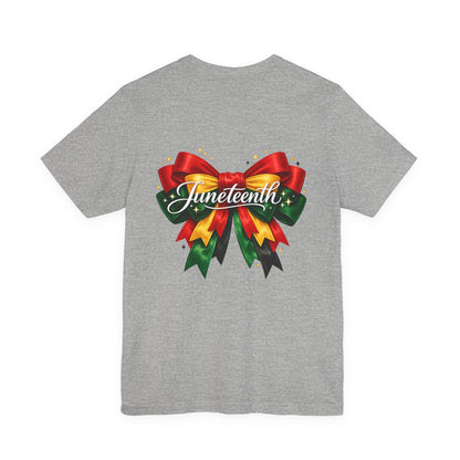 Juneteenth Ribbon Tee — Juneteenth Celebration T-Shirt