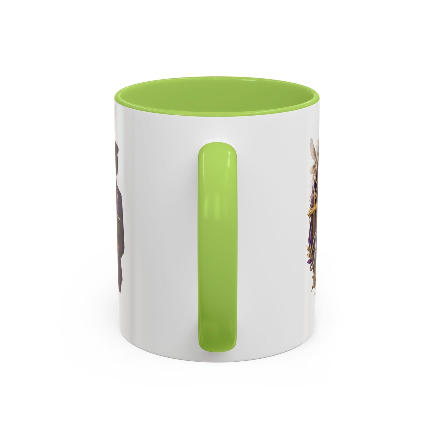 Faith & Purpose Accent Coffee Mug — First Lady Church Design (11/15oz)