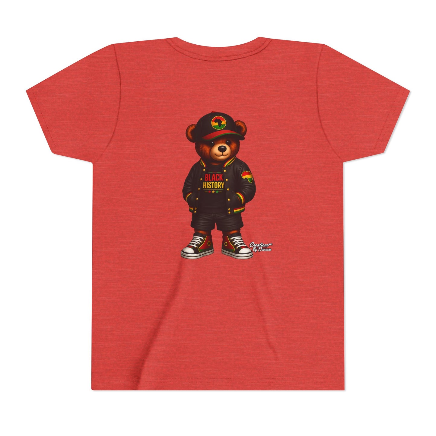 Kids 'Black History' Streetwear Bear Tee