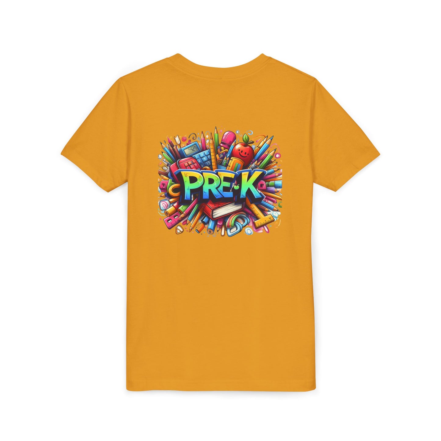 PRE-K Kids Tee — Colorful Back-to-School Pre-K Shirt for Preschoolers