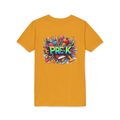 PRE-K Kids Tee — Colorful Back-to-School Pre-K Shirt for Preschoolers
