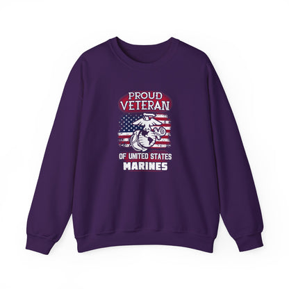 Proud Veteran of United States Marines Sweatshirt