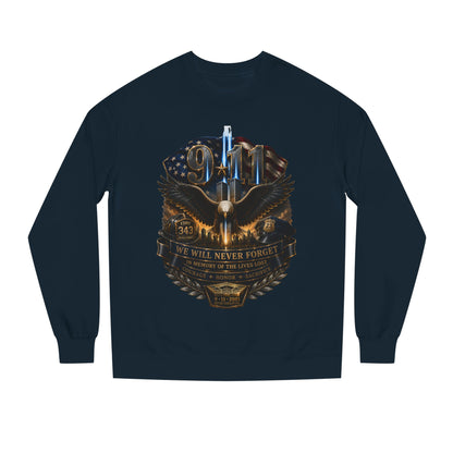 9/11 Memorial Sweatshirt — Never Forget Tribute Crewneck