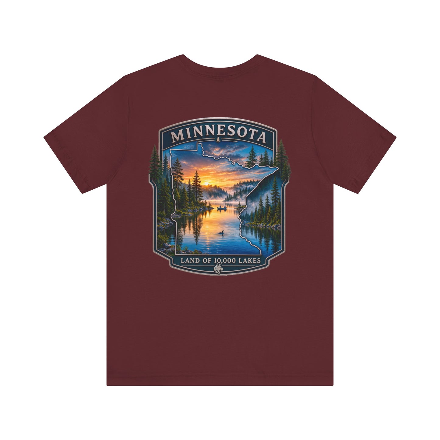 Minnesota Lakes Sunset T‑Shirt