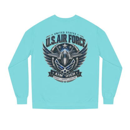 U.S. Air Force 'Aim High' Crewneck Sweatshirt — Military Aviation Graphic