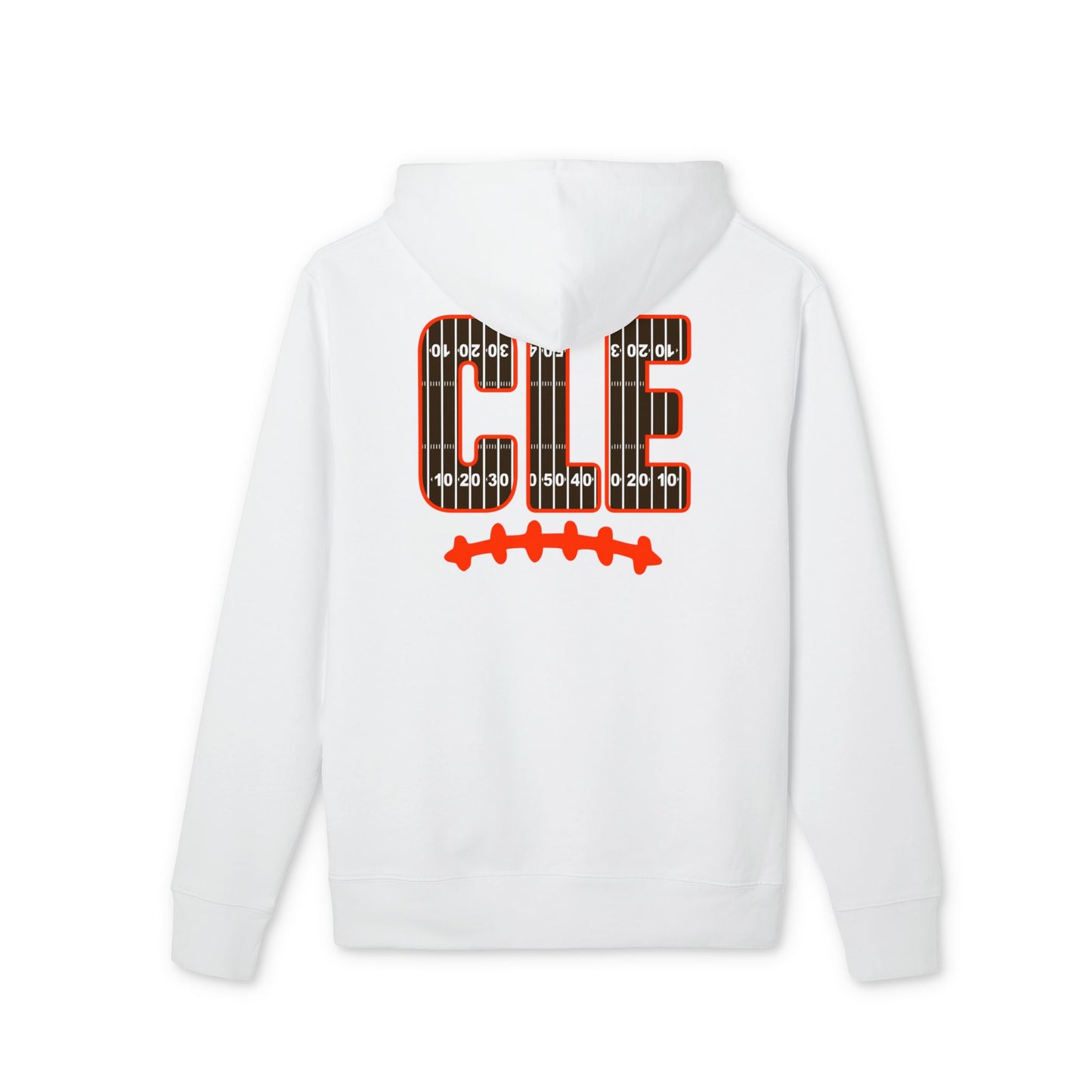 CLE Football Hoodie – Cleveland Football Field Logo Pullover