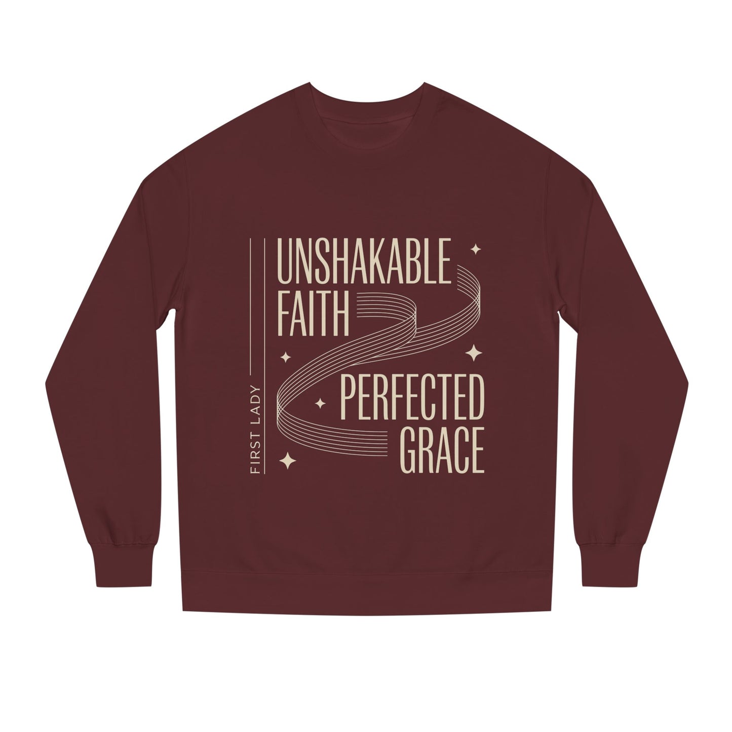 Unshakable Faith, Perfected Grace Sweatshirt
