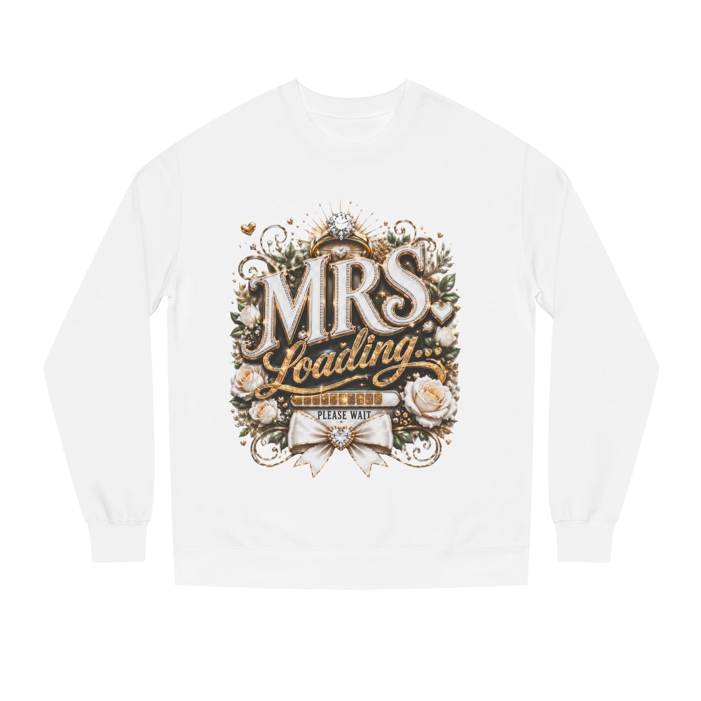 Mrs. Loading Crewneck Sweatshirt – Bridal Bachelorette 'Mrs. Loading' Sweater