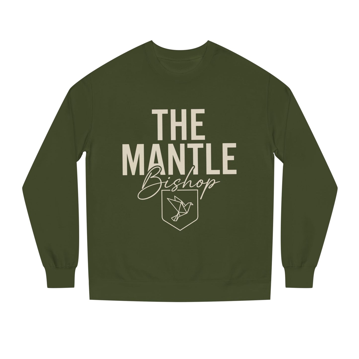 The Mantle Bishop Sweatshirt — Vintage Script Logo Crewneck