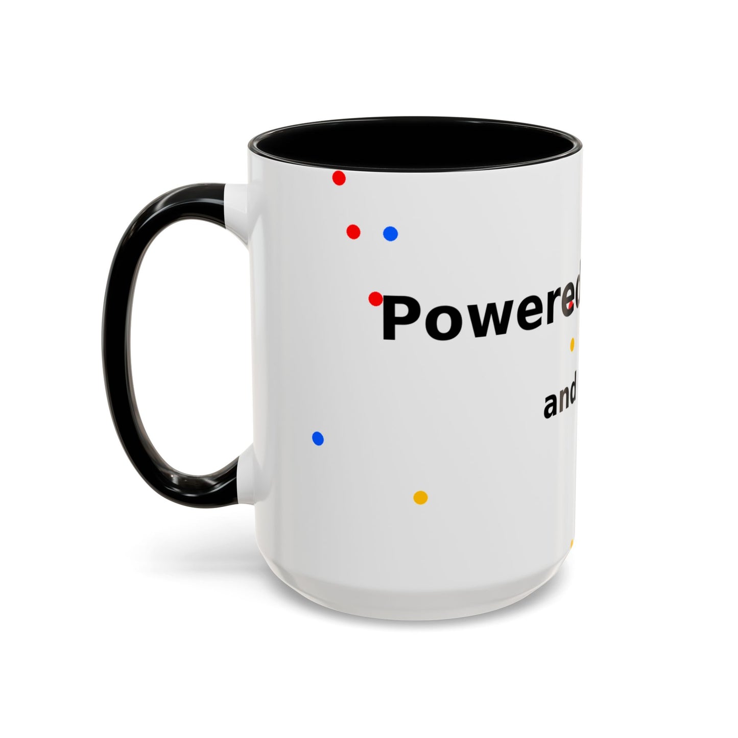 ADHD and Coffee Accent Mug — Funny Neurodivergent Gift (11/15oz)