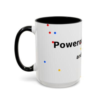 ADHD and Coffee Accent Mug — Funny Neurodivergent Gift (11/15oz)