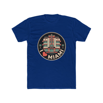 Miami Art Deco T‑Shirt — I  Miami Retro Travel Tee