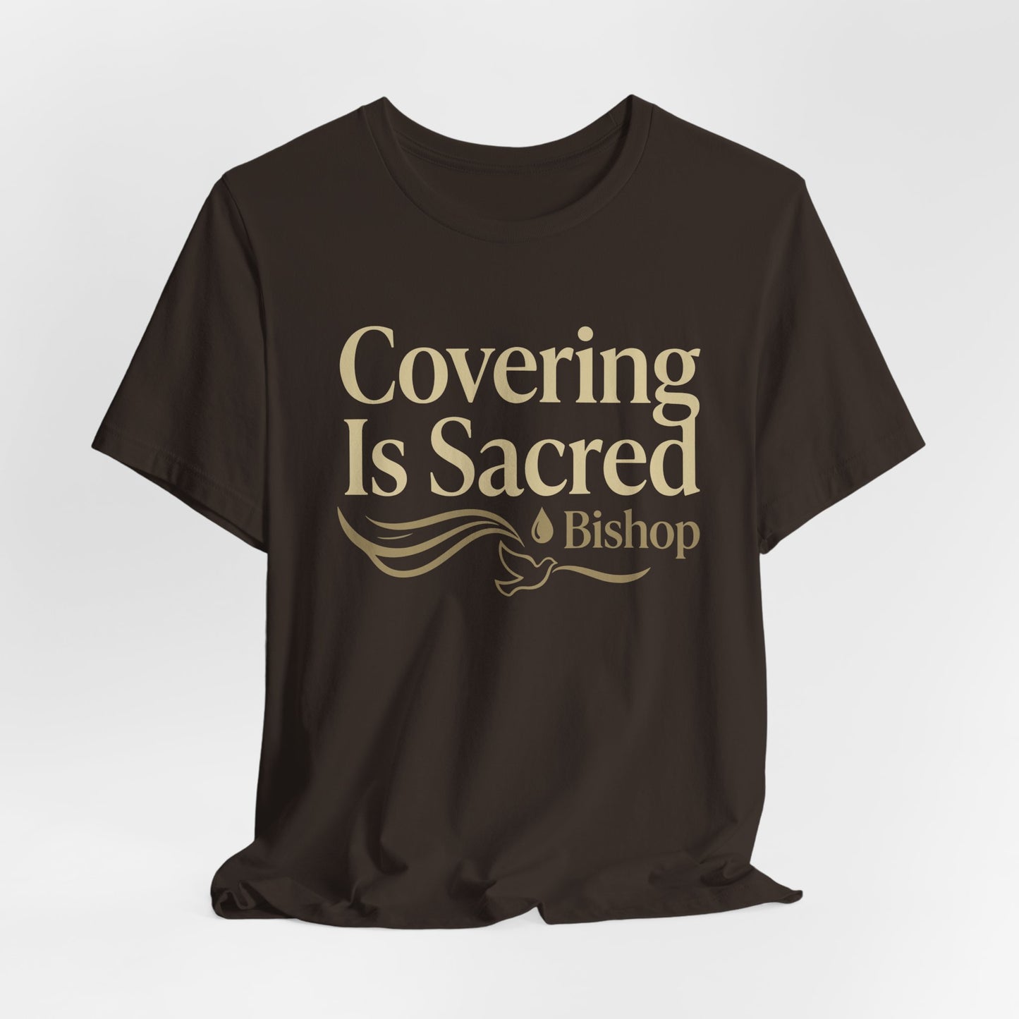 Covering Is Sacred Bishop T-Shirt