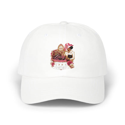 Vintage Floral 'Mom' Dad Cap – Retro Mom & Roses Embroidered Baseball Hat