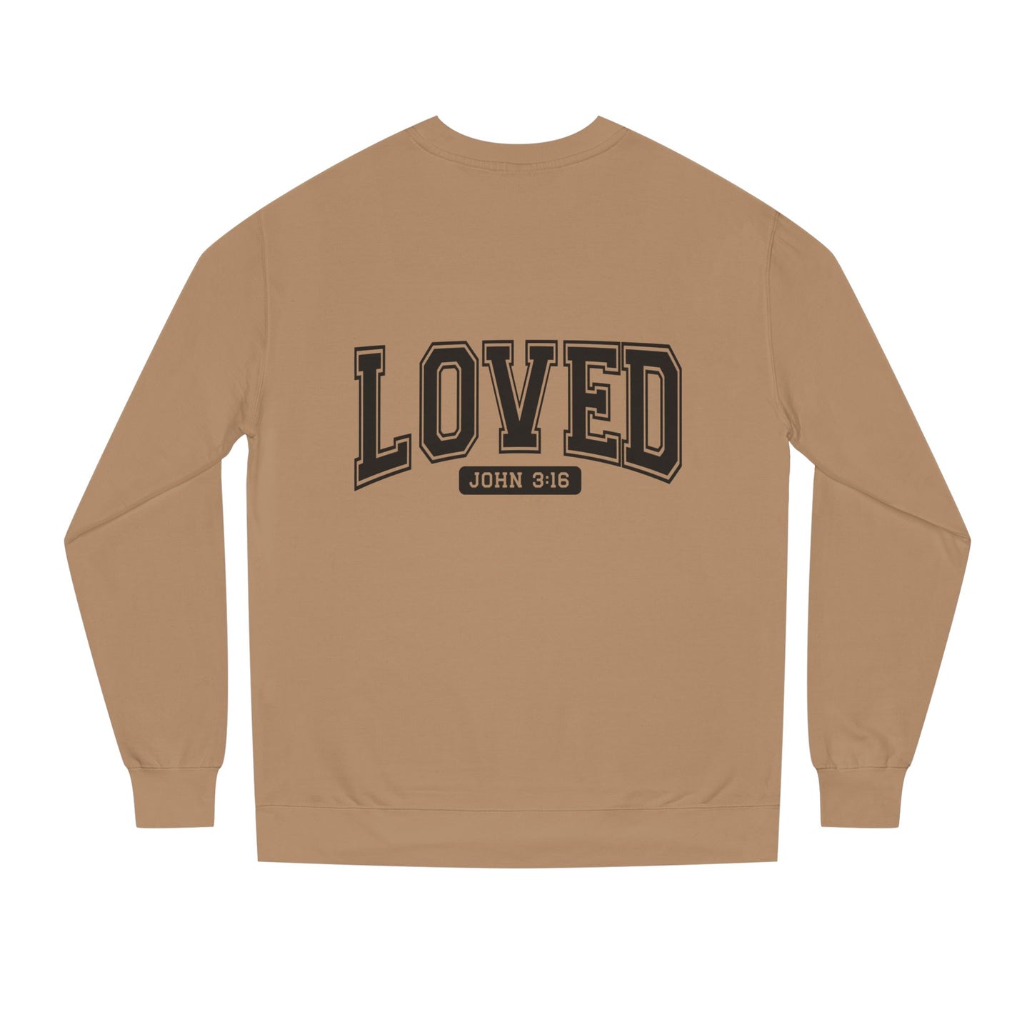 Loved John 3:16 Sweatshirt — Christian Faith Crewneck