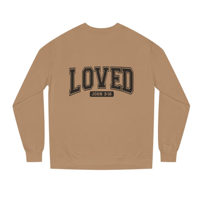 Loved John 3:16 Sweatshirt — Christian Faith Crewneck